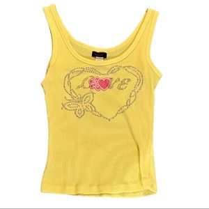Y2K Vintage Bedazzled Tank Top